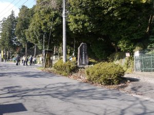 石垣山一夜城歴史公園の様子