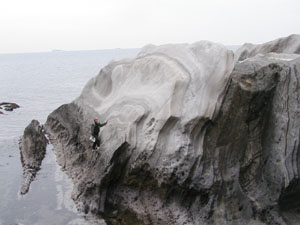 いわゆるゴマシオ状凝灰岩