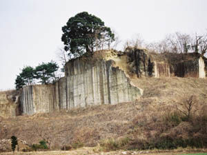 大谷石の採石場跡