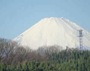 真冬の冨士山