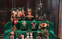 相模の家に展示された五月人形