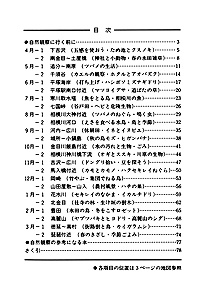 ガイドブック 7　平塚四季の自然 目次
