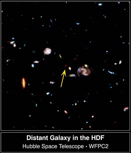 ハッブル宇宙望遠鏡が撮影した銀河