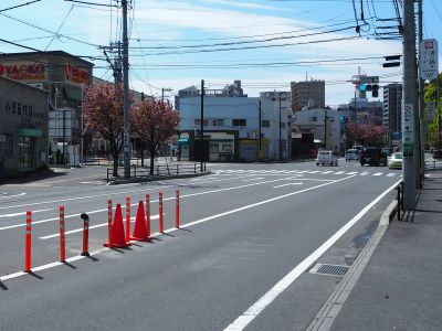 現在の市役所前交差点