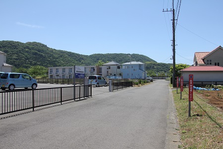 現在の上平塚の花水川土手