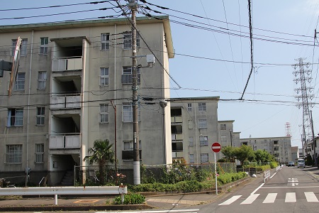 現在の横内団地