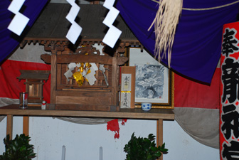 龍神宮の祭壇