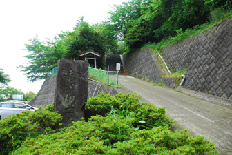 赤沢観音堂の跡
