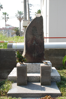 小坪漁港の亀大神