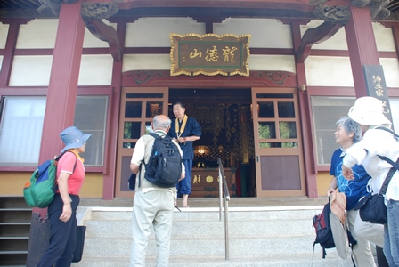 光照寺にて
