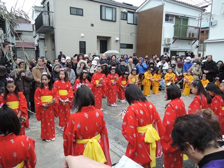 本宮神社へ奉納