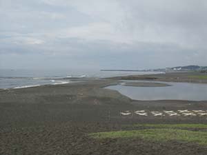 虹ヶ浜全景（2003年７月12日）