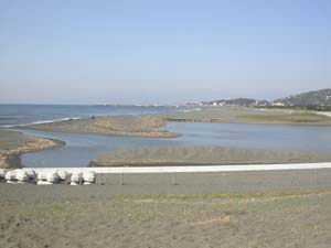３月10日の虹ヶ浜全景