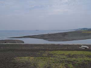 虹ヶ浜全景（05年８月13日）