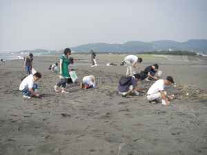 実習生も参加して