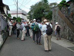 根府川石の石垣