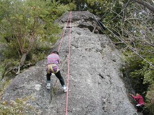ロッククライミング