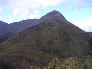 金時山を見る