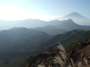 金時へ続く古期外輪山の尾根