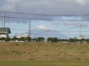 富士山の遠望