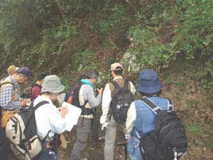 相模川の生い立ちを探る会−湯河原町城山