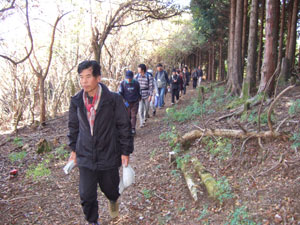 第4回「金目川を歩く」　蓑毛から大山を登る