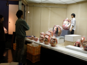 だるまの展示