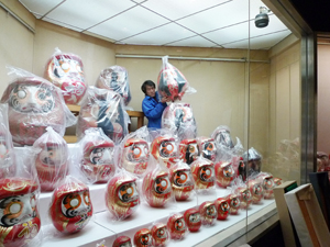 だるまの展示