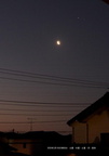 火星・木星・月・土星2020.03.19平塚市長持2（撮影　剱持瑞穂）