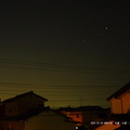木星・火星・土星2020.03.24平塚市長持2（撮影　剱持瑞穂）