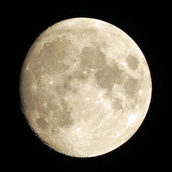 月と星（撮影　剱持瑞穂）