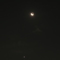 10 月と金星2020.08.15市内長持（撮影　剱持瑞穂）