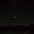 12 月と金星２2020.08.16市内長持（撮影　剱持瑞穂）