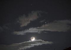 土星・木星・月2 20201119平塚(撮影　剱持瑞穂）