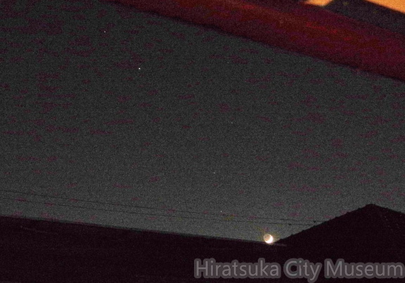 土星・木星・月20201118平塚(撮影　剱持瑞穂）