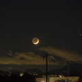 月・土星・木星20201217市内寺田縄2（撮影　剱持瑞穂）