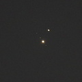 土星と木星20201221市内長持（撮影　剱持瑞穂）
