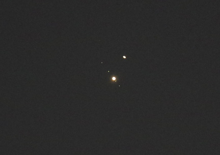 土星と木星20201221市内長持（撮影　剱持瑞穂）