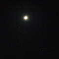 月と火星2021.04.18市内（撮影　剱持瑞穂）