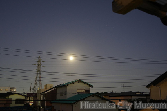月と木星2021.09.19長持（撮影　剱持瑞穂）