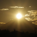 ダイヤモンド富士2021.09.19大住中傍（撮影　剱持瑞穂）