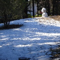 公園の雪だるま20220107平塚（撮影　松本富美江）