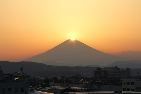 ダイヤモンド富士１