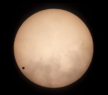 金星太陽面通過の写真
