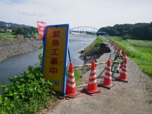 12日の豪雨のあと