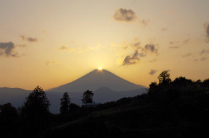 ダイアモンド富士・曽我山