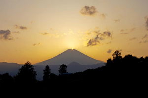 ダイアモンド富士・曽我山