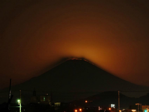 富士山に隠れたところ