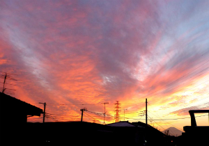 夕焼け雲