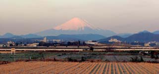 大晦日の富士山